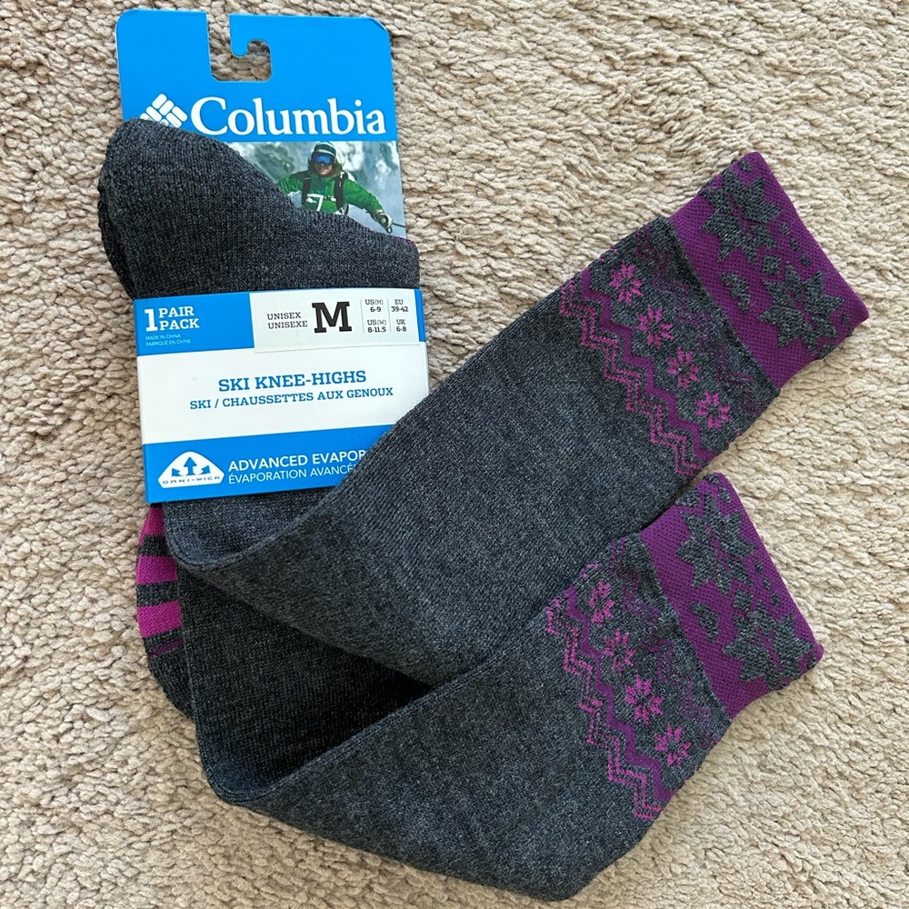 Columbia Ski Knee-high Socks